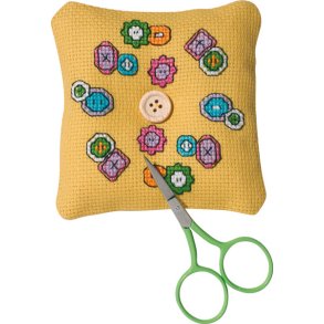 Knapper - nlepude med broderi