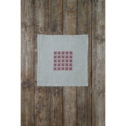 Fødselsdagsserviet med broderi