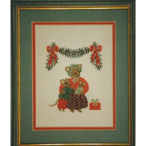 billede musefamilie p juleophng