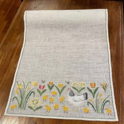 Psketid - pskelber med broderi