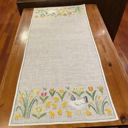 Psketid - pskelber med broderi