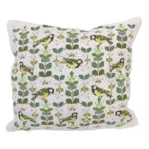 Musvit - pude med broderi