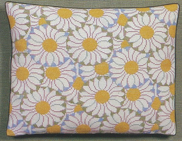 Tusindfryd - pude med broderi