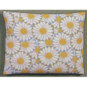 Tusindfryd - pude med broderi