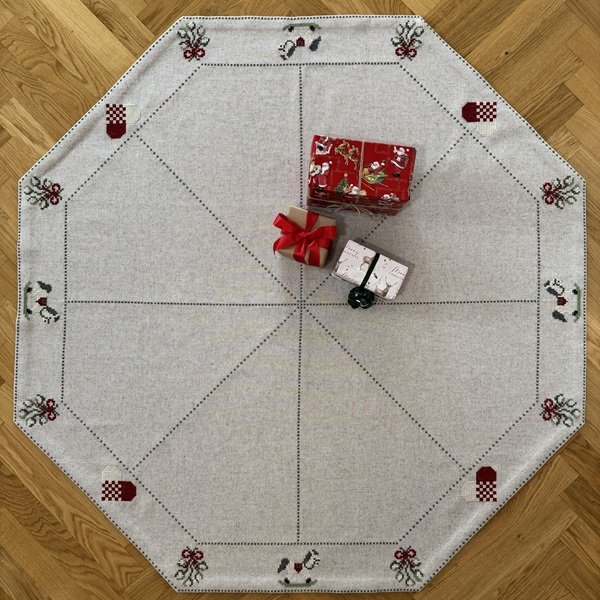 Julemotiver - ottekantet juletrstpper 