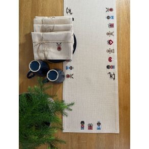 Gingerbread -julelber med broderi