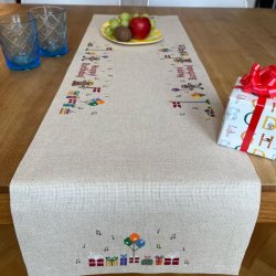 Happy Birthday - fdselsdagslber med broderi