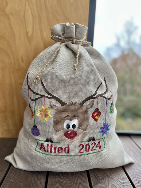 Rudolph gavesk - gavesk med broderi