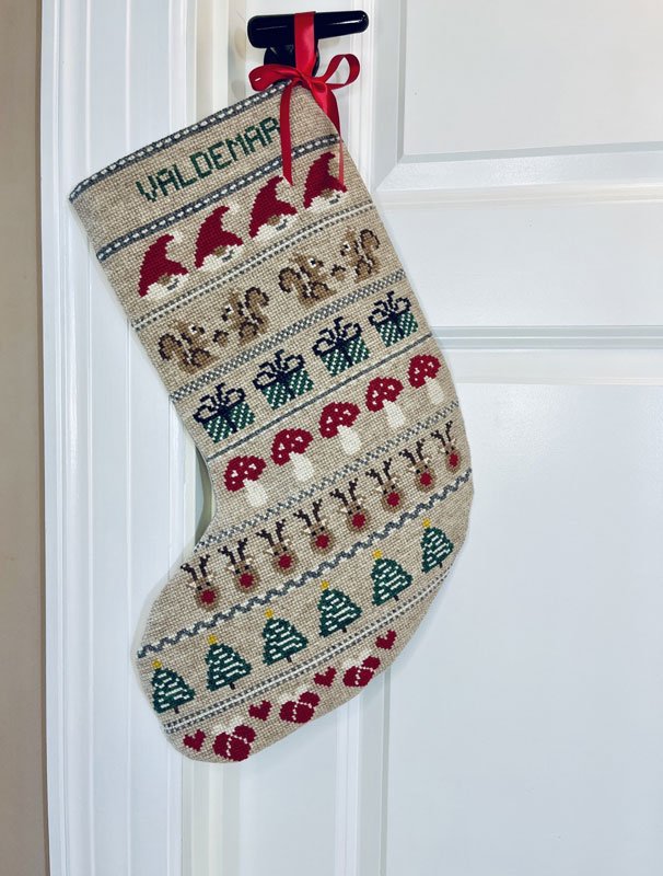 Christmas love - julesok med broderi