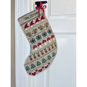 Christmas love - julesok med broderi