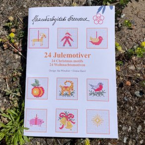24 julemotiver - broderihfte