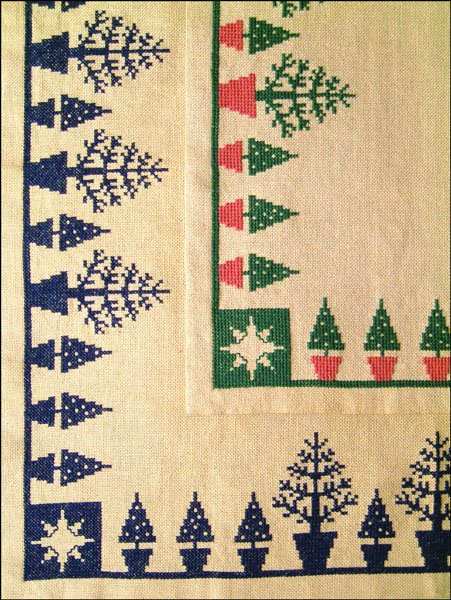 Juletrer i Potter, mrkegrn