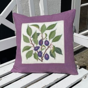 Blomme - ophng med broderi 