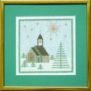 billede Kirke julebroderi