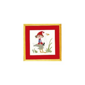 Nissedreng p gs - ophng med broderi