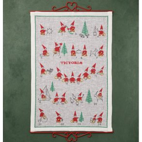 Nisser - julekalender med broderi