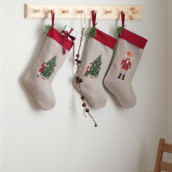 Den tapre Nddeknkker - julesok med broderi