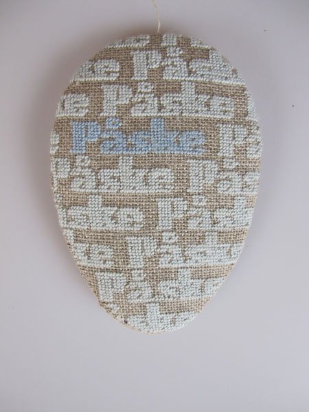 Pskeg 3 - pskeophng med broderi