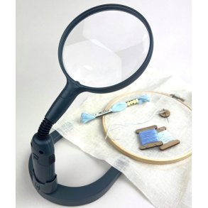 billede bordlup med lys