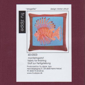 Monteringsstof til stramajpuden Dragefisk