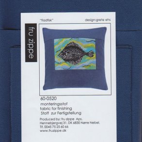 Fladfisk - monteringsstof til stramajpude