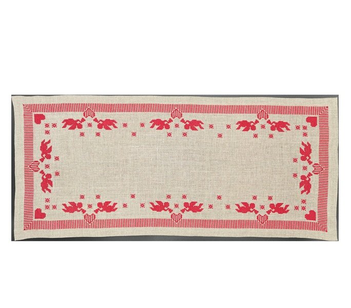 Angels, red - julel�ber med broderi