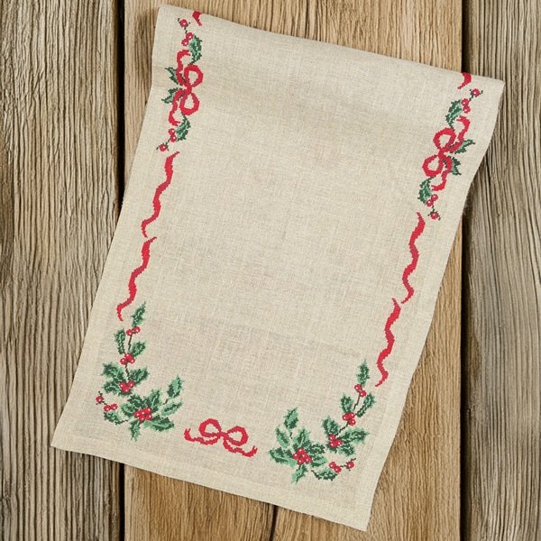 Holly - julel�ber med broderi