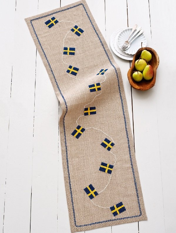 Fdselsdagslber - svenske flag