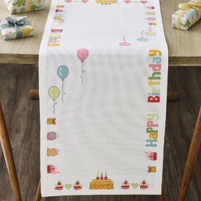 Fdselsdagslber med broderi