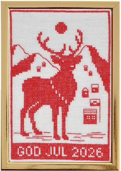 God Jul 2026 - oph�ng med broderi