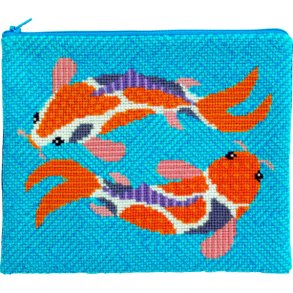 Koi - pung med broderi