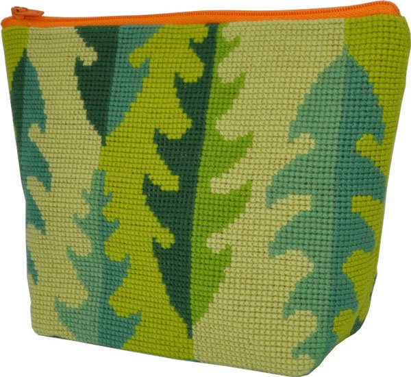 Lvetand - broder en pung med broderi