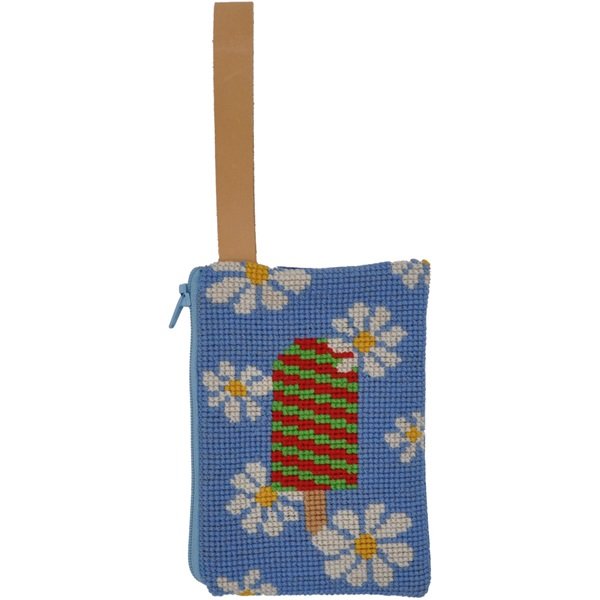 Tornado - lille pung med stramajbroderi