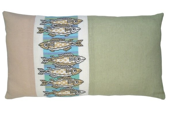 Ved havet - pude p hrlrred