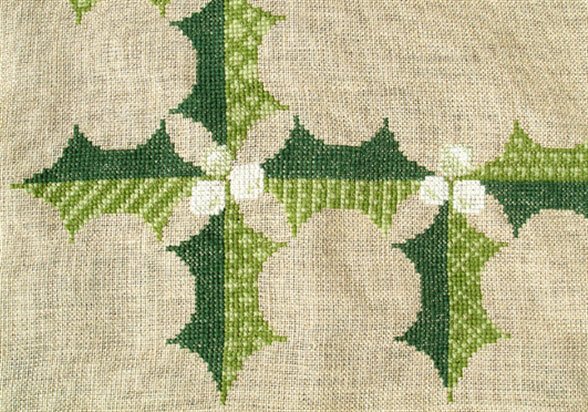 Kristtjrn, hvid - Juletrstppe