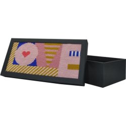 Love box- passepartout boks med broderi