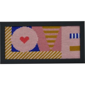 Love box- passepartout boks med broderi