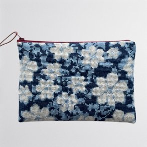 Anemoner - clutch med broderi