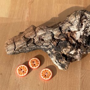 Appelsin - hndlavet knap