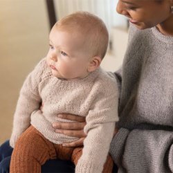 Arne - babybluse i Anina garn