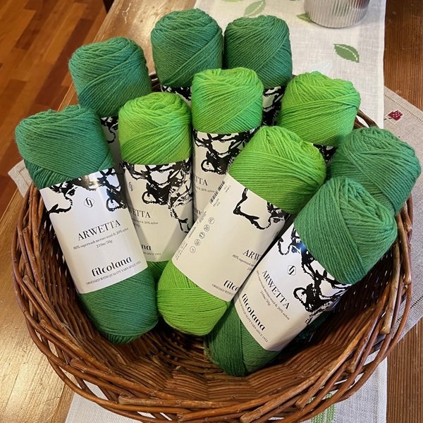 Be greenish - garnpakke Arwetta strmpegarn