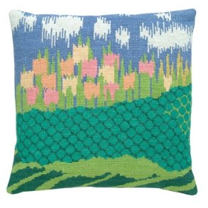 Blomsterbedet - stramajpude