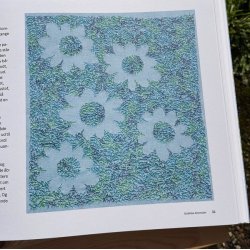 Blomster og Broderi - broderibog, frit broderi