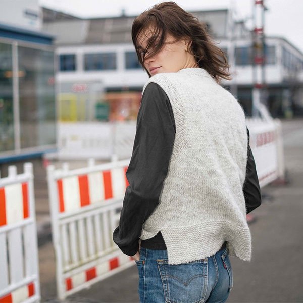 City Slipover - strik i Hndvrksgarn