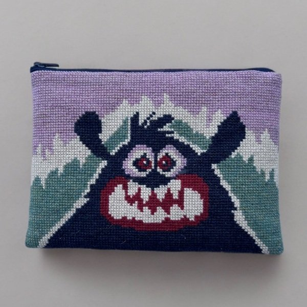 Hr. Frost - clutch med broderi