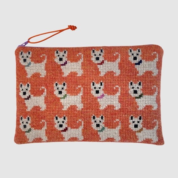 Coco - clutch med broderi