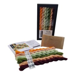 Colourbox, light flowers - flora wool broderigarn 