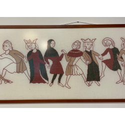 Dansefrisen - ophng med broderi