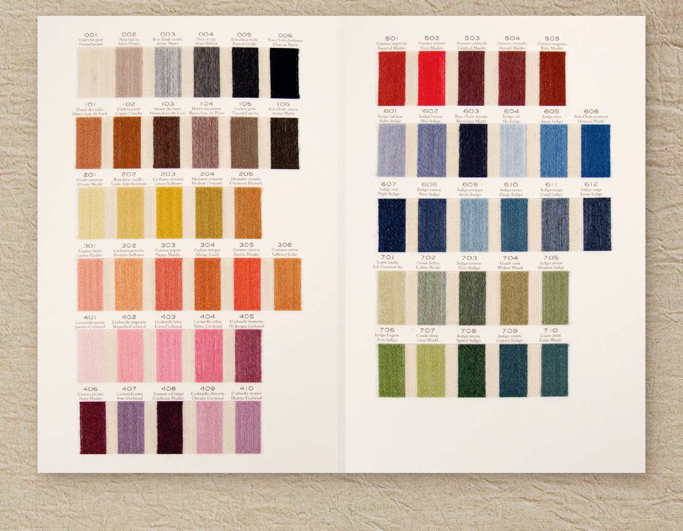 Eco Vita broderigarn - kologisk uldbroderigarn