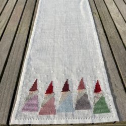 Fader Frost - julelber med broderi